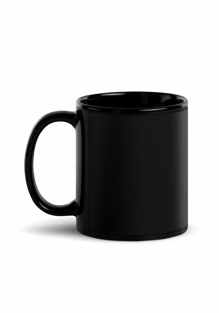 Black Glossy Mug