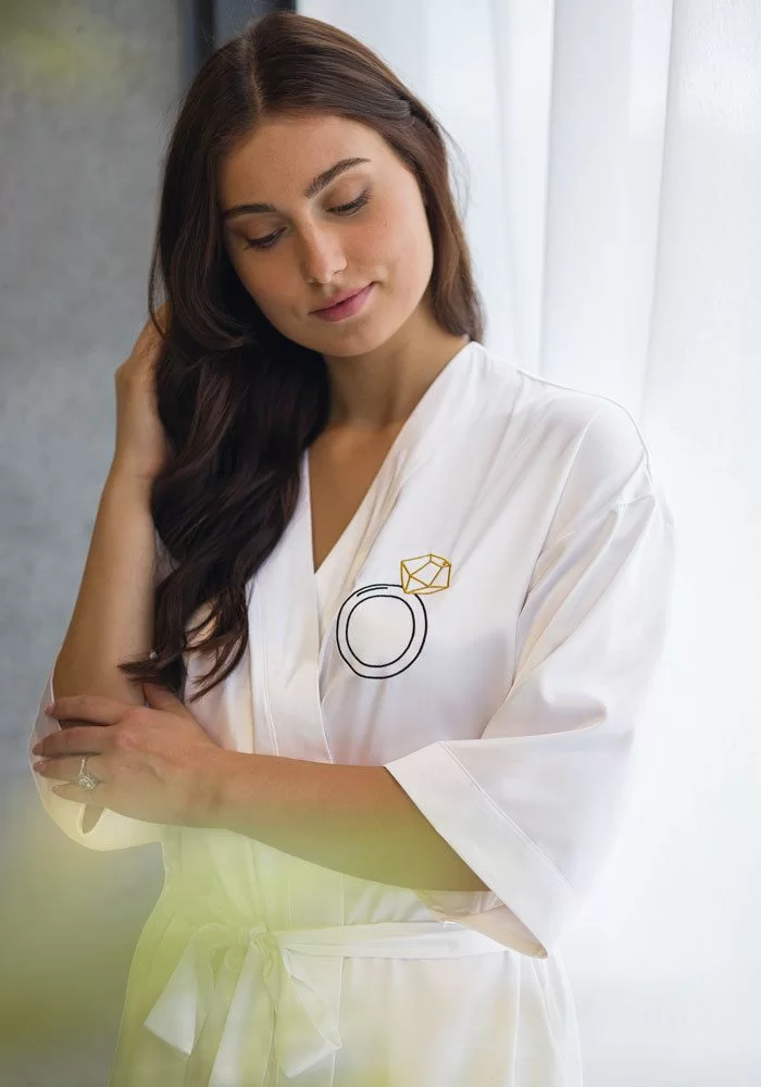 Satin Robe | Towel City TC054