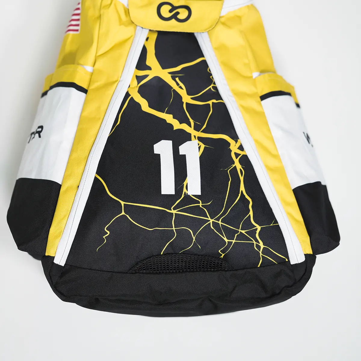 Wooter Custom Basketball Backpacks- ALex - yellow and black design |Wooter Apparel