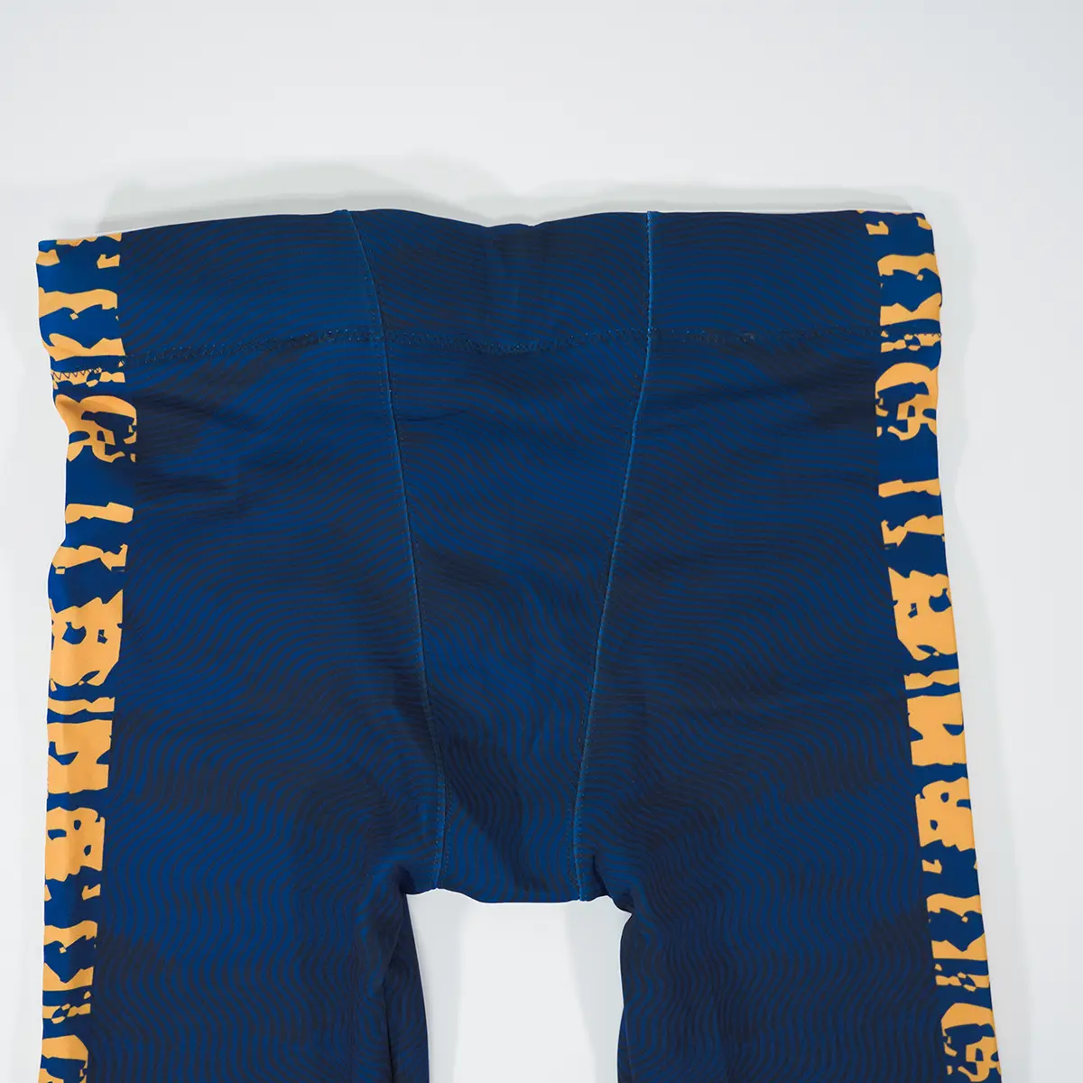 Wooter Custom Football Pants | blue and gold design| Front