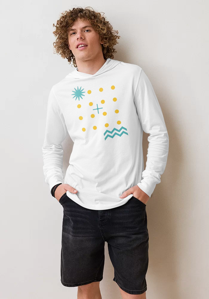 Unisex Hooded Long Sleeve Tee | Bella Canvas 3512